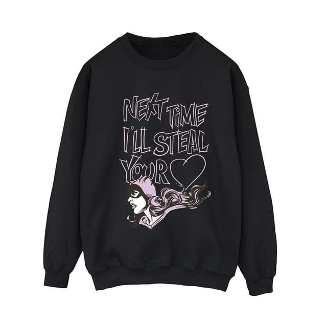 DC Comics Chandail en Molleton Batman Batgirl I'll Steal Your Heart pour Femmes