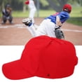 thumbnail image 4 of 027 Light Anti‑collision Comfortable Breathable Baseball Hat Sports Safety Hat(Red), 4 of 8