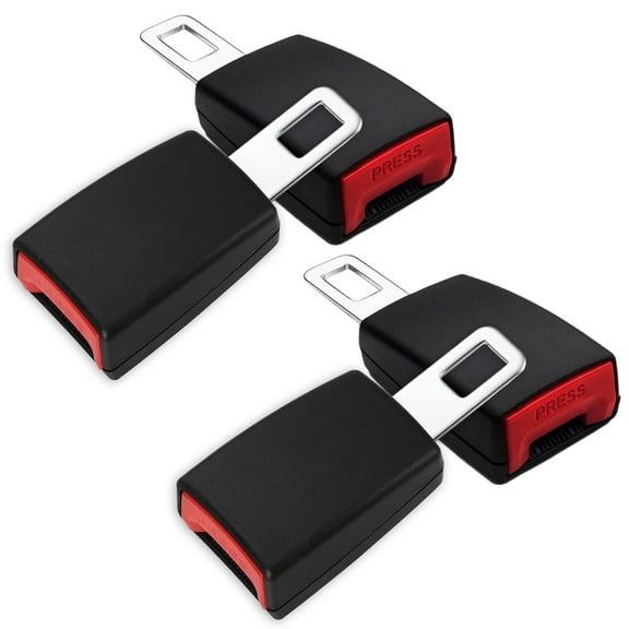 4pcs Seat Belt Clip, Universal Car Safety Seat Belt Seatbelt Extender Extention Buckle
