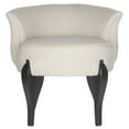 thumbnail image 2 of SAFAVIEH Mora Modern Style Glam French Leg Vanity Chairs, Beige (23.4 in. W x 24.8 in. D x 22.4 in. H), 2 of 7