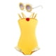 thumbnail image 5 of Bañador de dos piezas para niñas de 2 a 10 años, traje de baño de estilo princesa Disney, Bikini de verano, 2024, 5 of 5