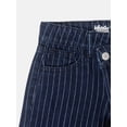thumbnail image 3 of Wonder Nation Girls Crossover Waist Wide Leg Jeans, Sizes 5-18, 3 of 5