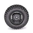 thumbnail image 3 of 2pcs/lot 100mm Rc 1/10 Buggy Wheels Rims And Tires Set For1:10 Rc Crawler Off-road Rc Car Tyre, 3 of 5