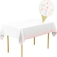 thumbnail image 5 of Haful 2X Tablecloth, Plastic Tablecloths Gold Dot Disposable Tablecloths Plastic Dot Table Cover 2Pc, 5 of 8