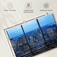 thumbnail image 6 of Elephant Stock Ny Office Window View Wall Art - Horizontal Canvas Wall Art - Living Room Wall Decor - City Canvas - Blue And Gray Decor - 51" x 34", 6 of 8