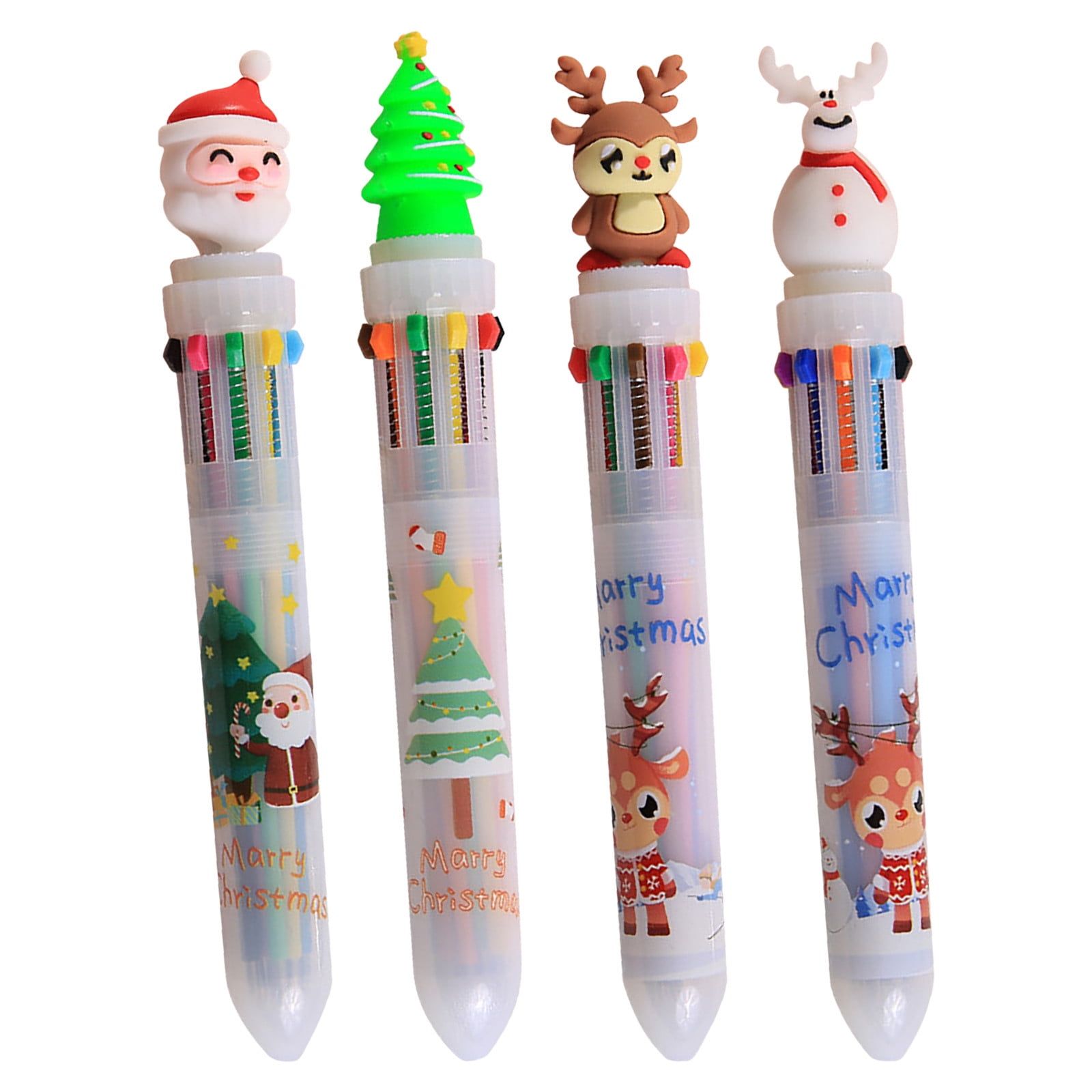 Uitwisbare kerstpennen, kerst uitwisbare gel inkt pennen, 0,5 mm Xmas