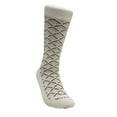 thumbnail image 5 of Beige Classic Diamond Pattern from the Sock Panda (Adult Large), 5 of 5