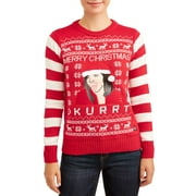 American Stitch Women's Okurrt Ugly Christmas Sweater