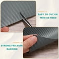 thumbnail image 6 of Uxcell Shelf Liner 17.7" x 4.9ft EVA Non-Slip Drawer Mats Ribbed Texture Gray, 6 of 7