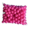 thumbnail image 2 of 150 piezas bolas de rifa de 40 mm, sin costura, actividad de entretenimiento bolas de pong pequeñas para suministros de fiesta de bricolaje cumpleaños rosa rojo, 2 of 8