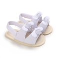 thumbnail image 1 of Sandalias De Bebé Niñas Elegantes Y Cómodas-0-12 Meses De Edad , Sujetador De Gancho Y Bucle Ajustable !, 1 of 4