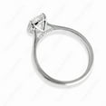 thumbnail image 3 of Cora Jewellery 2CT Cushion Moissanite Bridge Diamond Solitaire Engagement Ring For Women, 10K White Gold, 3 of 5