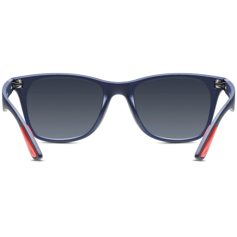 Alpine Swiss Mens Polarized Sunglasses Classic Retro Square Vintage Sun  Glasses 
