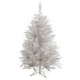 thumbnail image 2 of 3.5' White Sparkle Spruce Artificial Christmas Tree - Unlit, 2 of 7