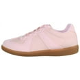 thumbnail image 2 of Top Moda Shoes Women Light Weight Fashion Sneakers Lace Up Rubber Sole MARIAM-1 Pink 8, 2 of 5