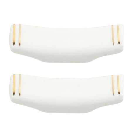 

2 Pcs Ceramic Chopstick Rest Dinner Spoon Stand Porcelain Chopsticks Stand