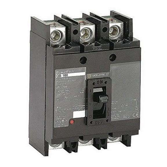 Square D QBL32100 3 Pole 100 Amp 240v PowerPact Circuit Breaker QBL