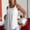 White, variant on Summer Tank Tops for Women Loose Fit Pleated Sleeveless Top Square Neck Camisole Tank Tops with Built in Bra Basic Shirts Curved Hem Flowy Cute Beach Vacation Outfits Black L