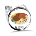 thumbnail image 1 of Comida de la serpiente Oyster Taiwan Anillo de compromiso de boda de amor ajustable Unbranded M, 1 of 3