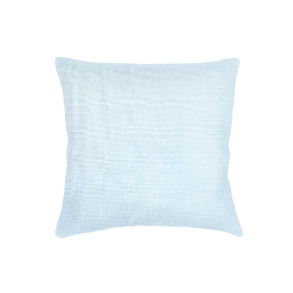 So Soft Linen Sky Blue Pillow 20x20 20x20 / Down