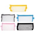 thumbnail image 1 of 5pcs Portable Pencil Bags Large Capacity Stationery Bags Pencil Containers, 1 of 8