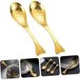thumbnail image 2 of 2pcs Cartoon Fish Spoon Home Spoon Pudding Spoon Serving Spoons Stainless Steel Small Kids Dinnerware, 2 of 4