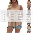 thumbnail image 3 of Omexry Tank Tops for Women Women‘s Casual Fashion Solid Color Round-Neck Summer Sleeveless Camisole Blouse T-shirt Tank Top, 3 of 4