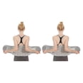 thumbnail image 3 of Goriertaly Relief And Comfort With Lumbar Support Belt For Back Pain Convenient And Practical Polyester Waist Back Support Belt gray M 2Set, 3 of 6