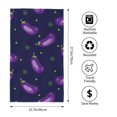 thumbnail image 4 of Bingfone Eggplant Ultra Absorbent & Soft Hand Towels For Bath, Hand, Face, Gym And Spa-27.5x16in, 4 of 9