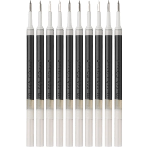 Pentel Refill Ink for EnerGel Liquid Gel Pen / 0.7mm Black Ink / Value Set of 10 Refills (With Our Shop Original Product Description)