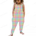 thumbnail image 1 of Niños bonitos, recién nacidos, niños de 1 a 6 años, niñas, mono con tirantes a rayas, mono a rayas sin mangas, ropa informal de verano4T zhangmengya CONDUJO, 1 of 2