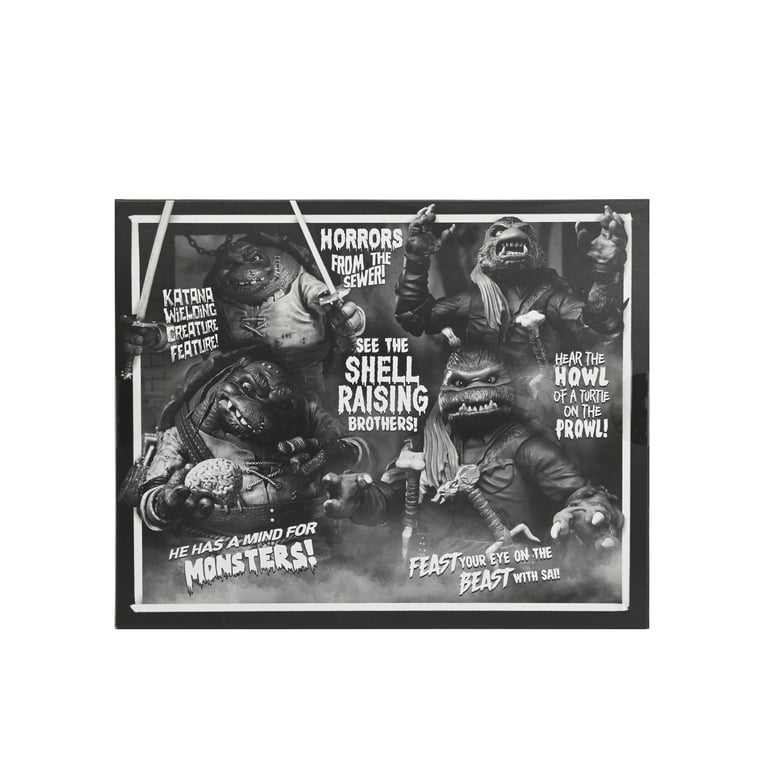 NECA Universal Monsters/TMNT Leonardo as The Hunchback & Raphael