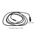 thumbnail image 3 of Cable de audio TRS macho de 6,35 mm a XLR hembra Cable de audio balanceado Cable de micrófono Cable mezclador Cable TRS a XLR Cable de micrófono, 3 of 4