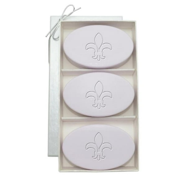 Signature Spa Trio Lavender-Fleur-De-Lys Soap