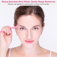 thumbnail image 4 of TIFOR 36pcs Women Eyebrow Razor Trimmer Facial Hair Remover Blade Safety Bikini Trimmer Shaper Shaver, 4 of 4