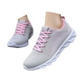 thumbnail image 3 of XIMIN Womens Running Safety Shoes Tennis Gym Sneakers Casual Comfortable Slip On Walking Lightweight Athletic Workout Breathable Fashion Sports Indestructible Shoes, 3 of 7