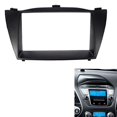 thumbnail image 4 of 3X Double Din Car Radio Fascia Trim Kit Install Frame DVD Panel Stereo Interface for IX35 2010+ 178X102mm, 4 of 6