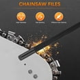 thumbnail image 2 of Uxcell Round Chainsaw File [3pcs] - Chainsaw Sharpener Files for Electric Chain Saw Chain- [Black,Red Yellow- 9/50 Inch], 2 of 7