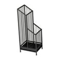 thumbnail image 1 of DOLITY Standing Umbrella Holder Metal Umbrella Stand Rack for Bars Hotel Entry Black, 1 of 9