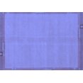 thumbnail image 1 of Ahgly Company Machine Washable Indoor Rectangle Abstract Blue Modern Area Rugs, 4' x 6', 1 of 4