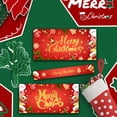 thumbnail image 7 of Christmas Money Envelopes Set, Foldable Santa Cash Gift Card Holders, Holiday Red Gift Envelopes with Tassel for Christmas Party Cash Gifts, 7 of 7