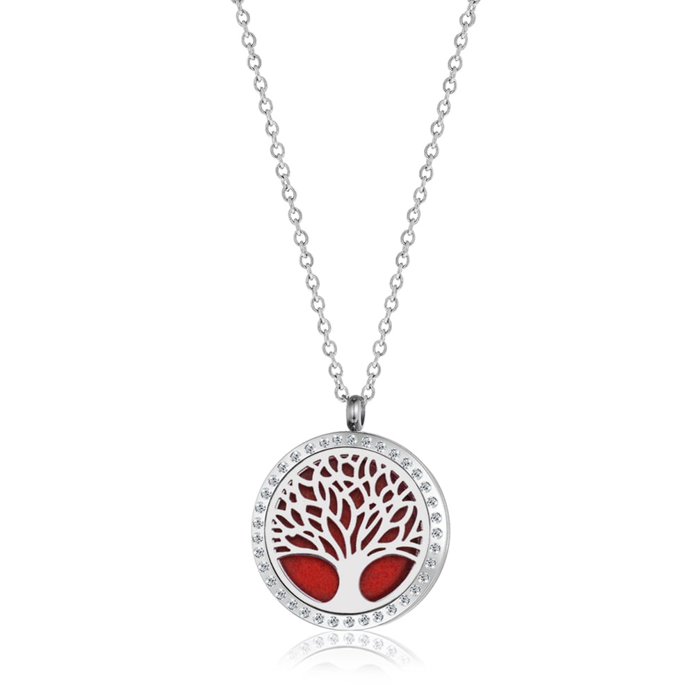 Triangle Lava Stone Essential Oil Diffuser Necklace – Love N' Lava Designs