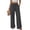Y7-Dark Gray, variant on Womens Wide Leg Pants High Waisted Smocked Flowy Pants with Pockets Elastic Waist Trousers Summer Boho Lightweight Casual Lounge Clothes,Hot Pink XL