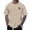 A-Khaki1063, variant on Men's T‑Shirt Mini Graphic Print Short‑Sleeve Casual Pullover Top, Dark Gray, Sizes XXL