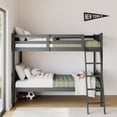thumbnail image 2 of Storkcraft Caribou Twin over Twin Bunk Bed, Gray, 2 of 10