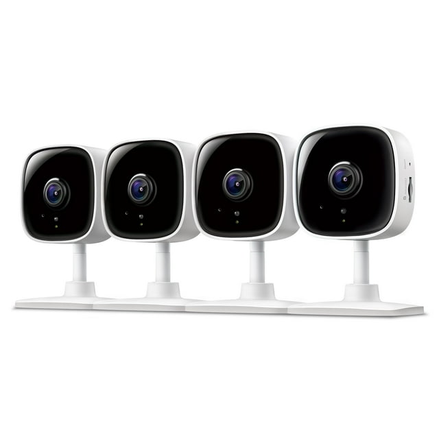 Tapo by TP-Link Cámara de seguridad interior 1080P para monitor de bebé, cámara para mascotas con detección de movimiento, sirena de audio bidireccional, visión nocturna, almacenamiento en la nube y t