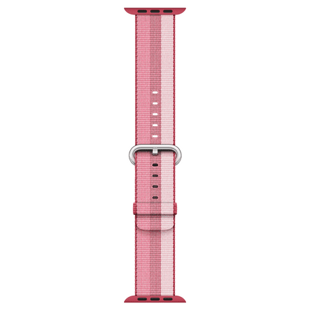 Apple Watch 38mm Woven Nylon Band, Berry