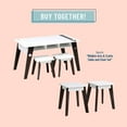 thumbnail image 4 of Wildkin Kids Arts & Crafts Table Stools (2) - Espresso, 4 of 5