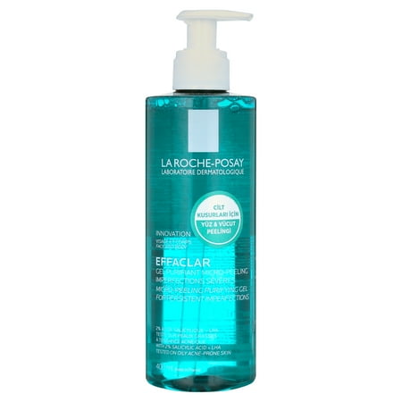 La Roche Posay Effaclar Micro-Peeling Purifying Cleansing, Pores Gel 400 ml