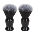 thumbnail image 2 of Beard Foaming Brush, 2pcs Barber Lathering Brush Quick Dry  for Home Use, 2 of 7
